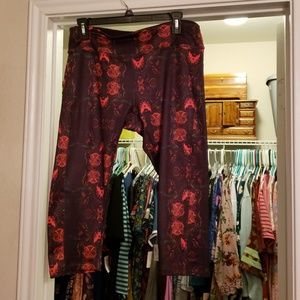 Lularoe XL Jade Athletic Leggings EUC